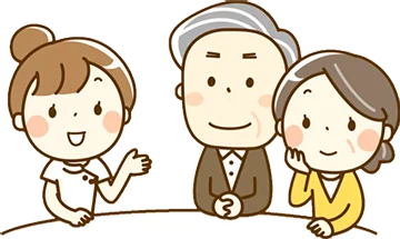 がん相談の様子