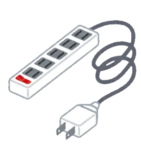 電源タップ・バッテリー