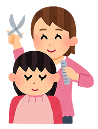 がん治療前にできること　髪の長さを整える
