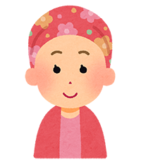 がん治療中にできること　帽子やバンダナを使う