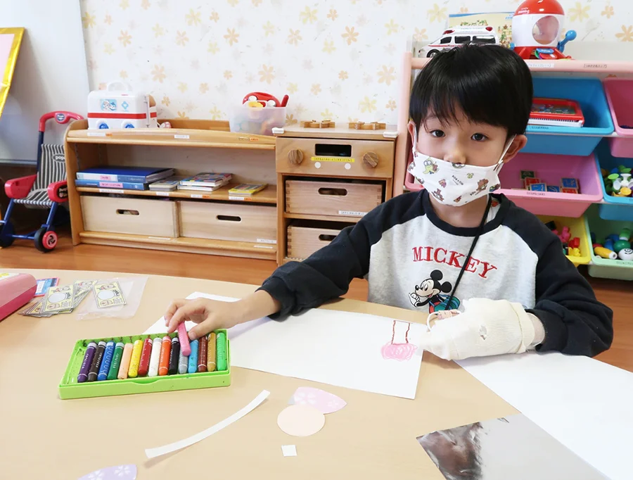 お雛飾りの制作