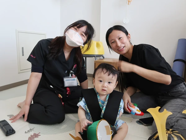 兜、陣羽織で記念撮影♪