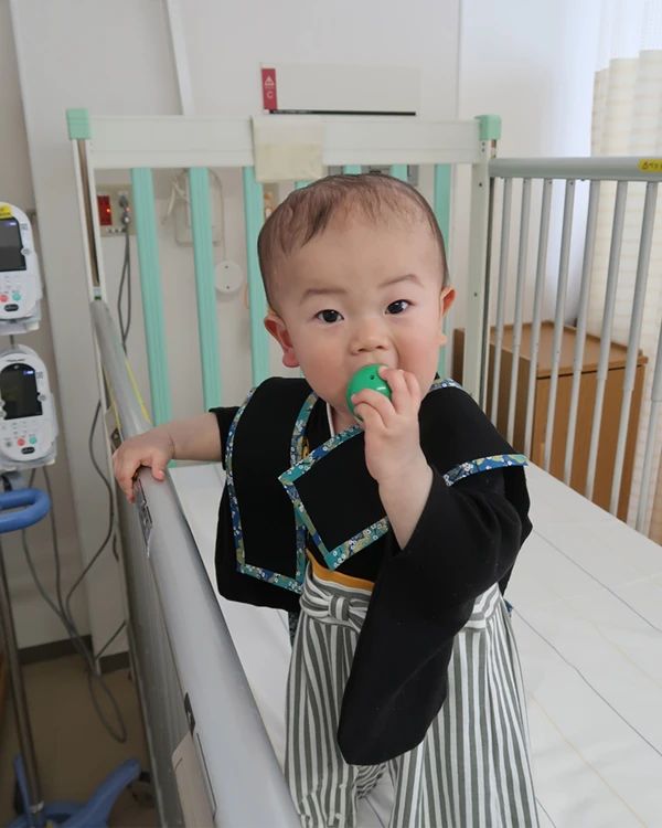 兜、陣羽織で記念撮影♪