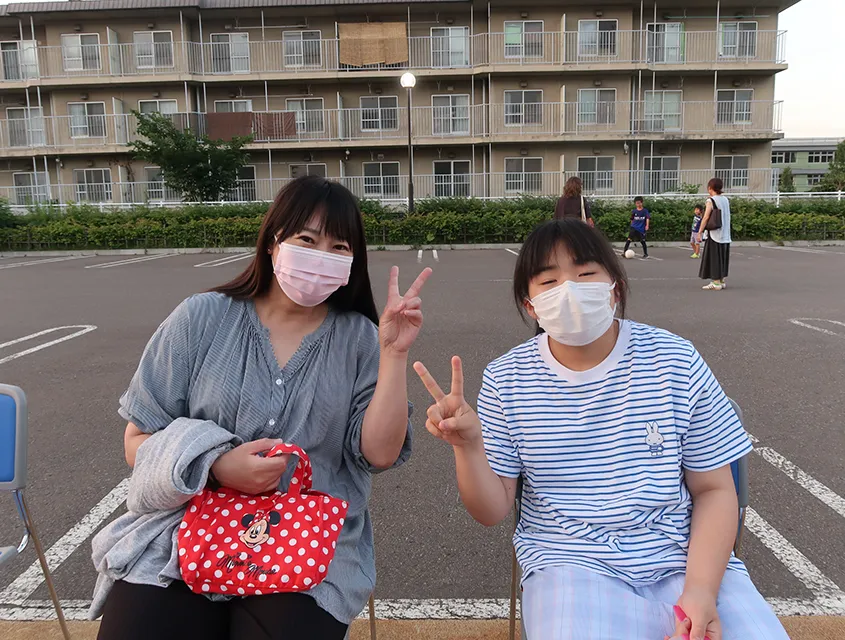 花火を待つ患者さん2