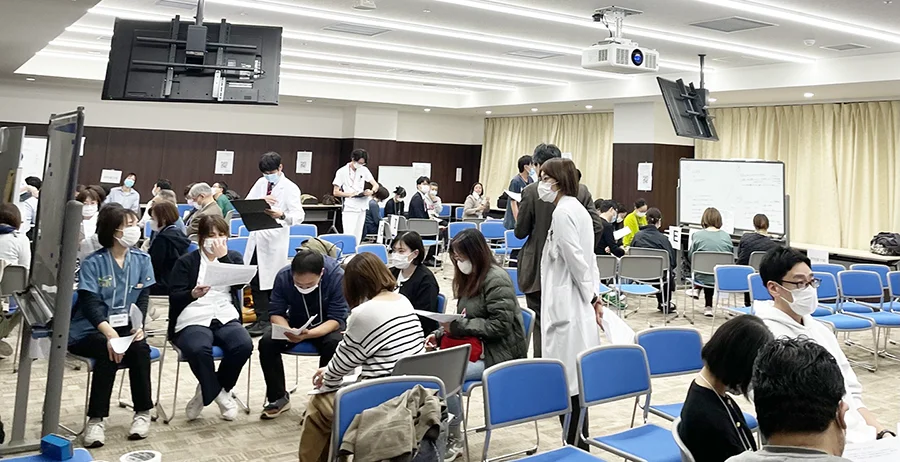 緩和ケア研修会　会場の様子