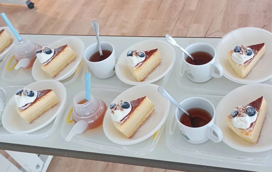 お誕生日のケーキ