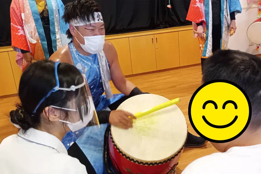 太鼓の体験