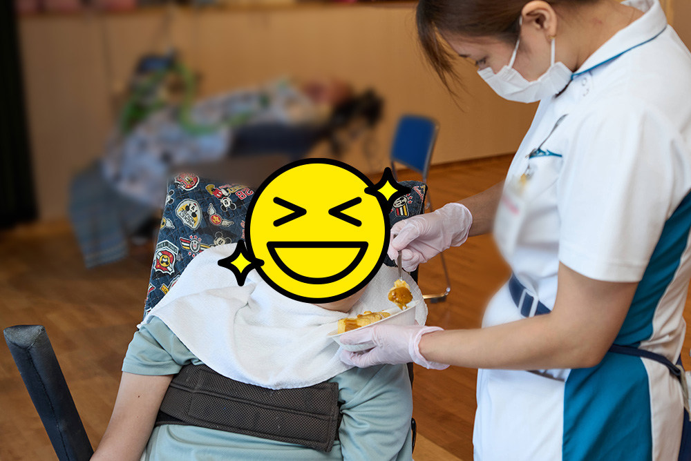 お楽しみのデザートの時間